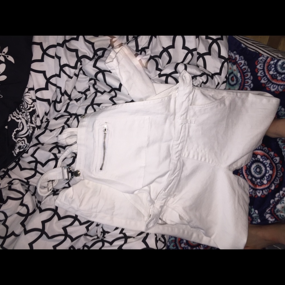 white overalls